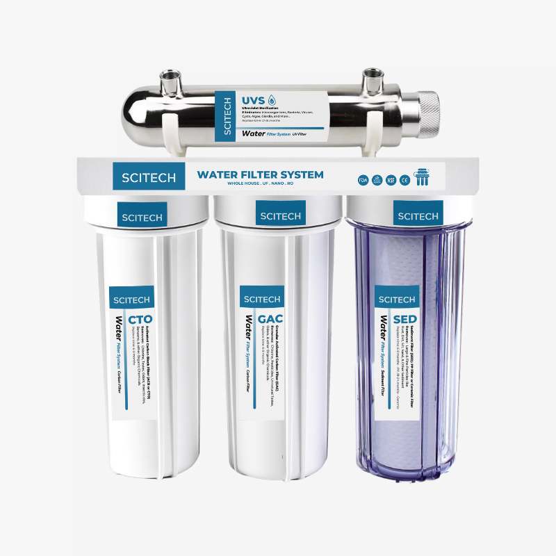 scitech 4-stage water filter with uv