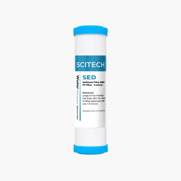 scitech pp filter cartridge 10 inch 5 micron with blue cap